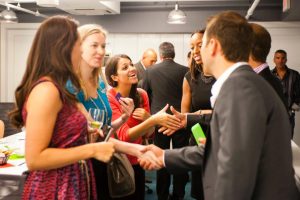 Use social media to find local networking events